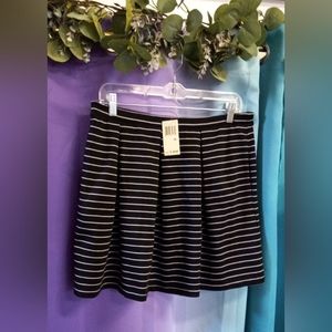 Max Studio Mini Striped Skirt